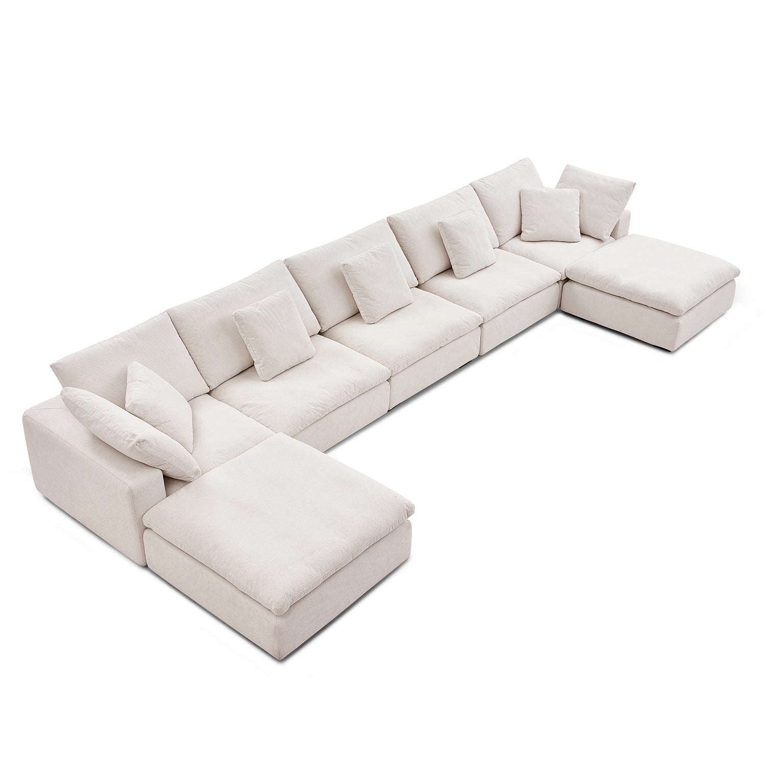 Malibu Cloud U Sectional - Mario Capasa