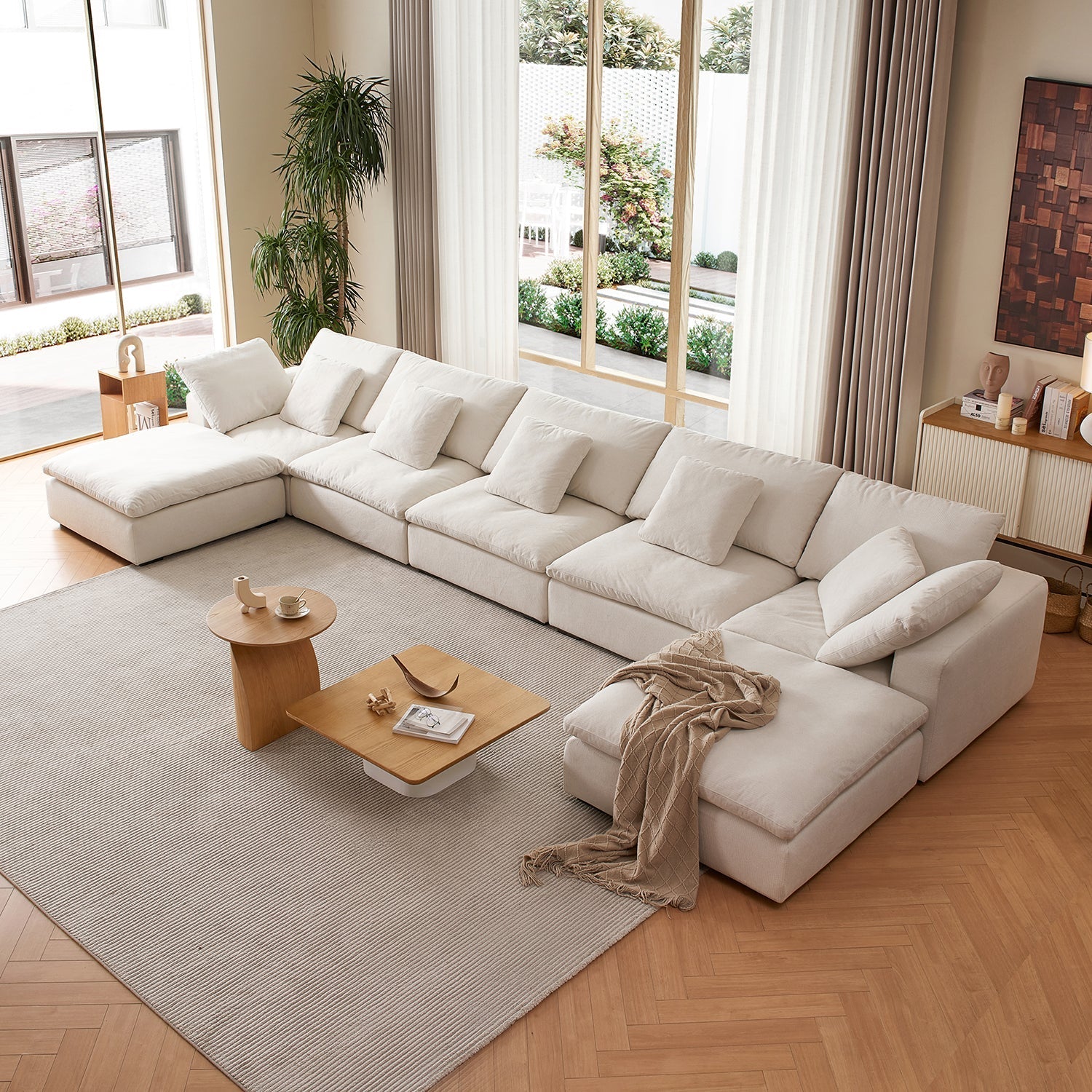 Malibu Cloud U Sectional - Mario Capasa