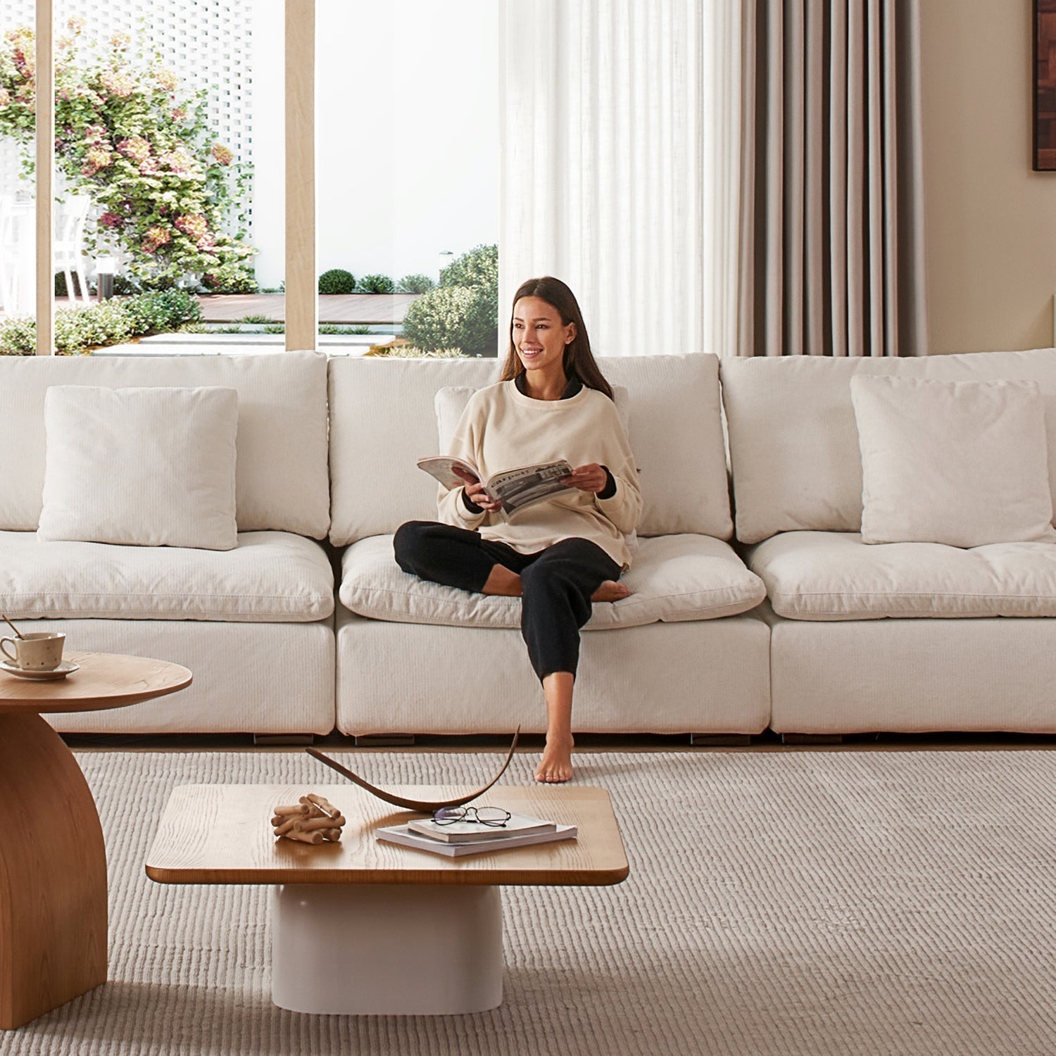 Malibu Cloud U Sectional - Mario Capasa