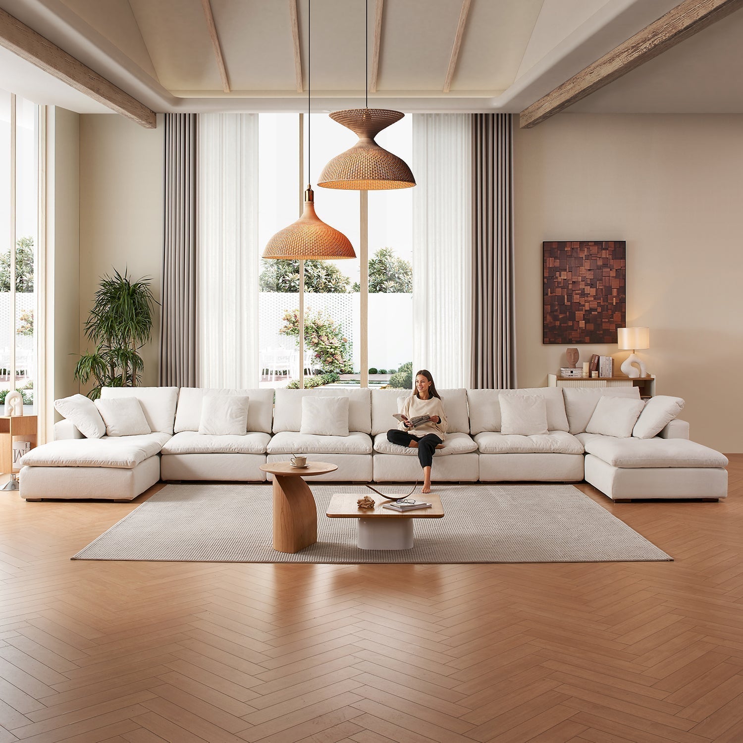 Malibu Cloud U Sectional - Mario Capasa