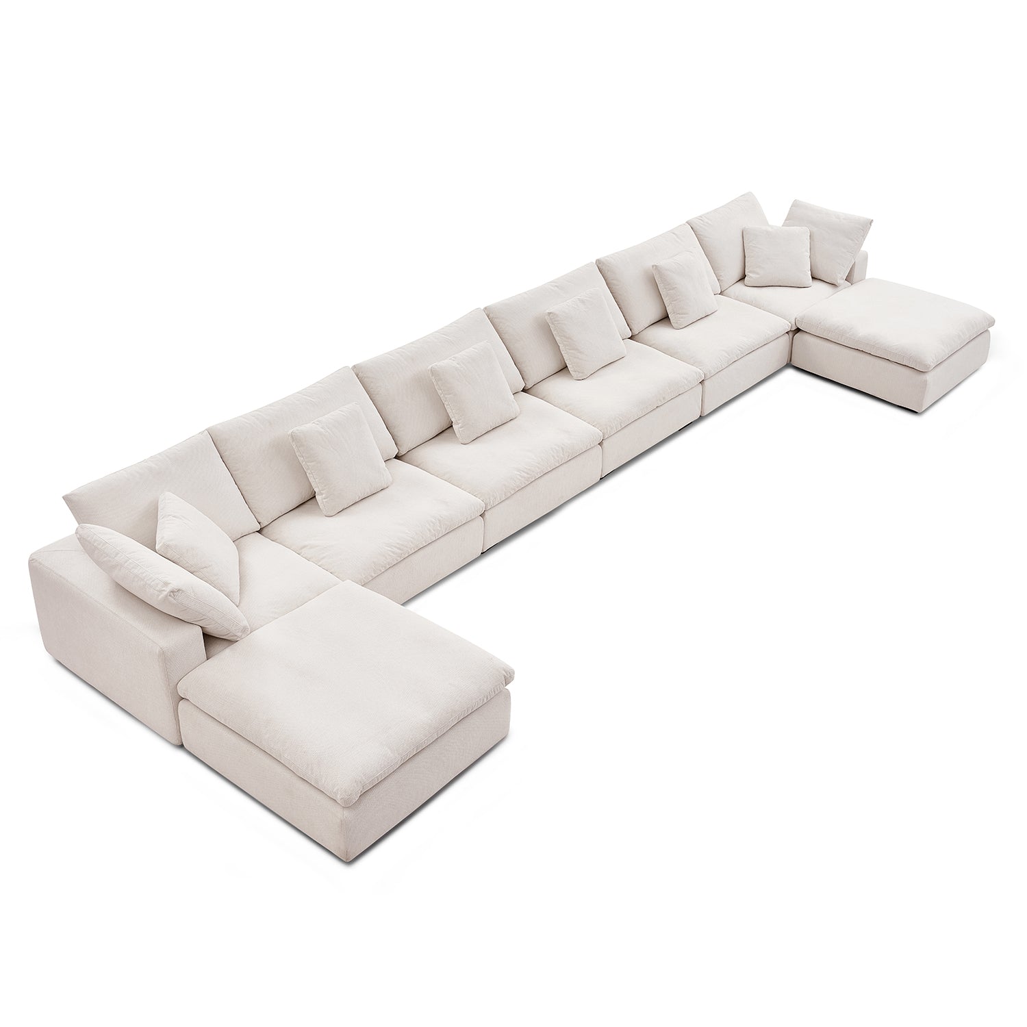 Malibu Cloud U Sectional - Mario Capasa