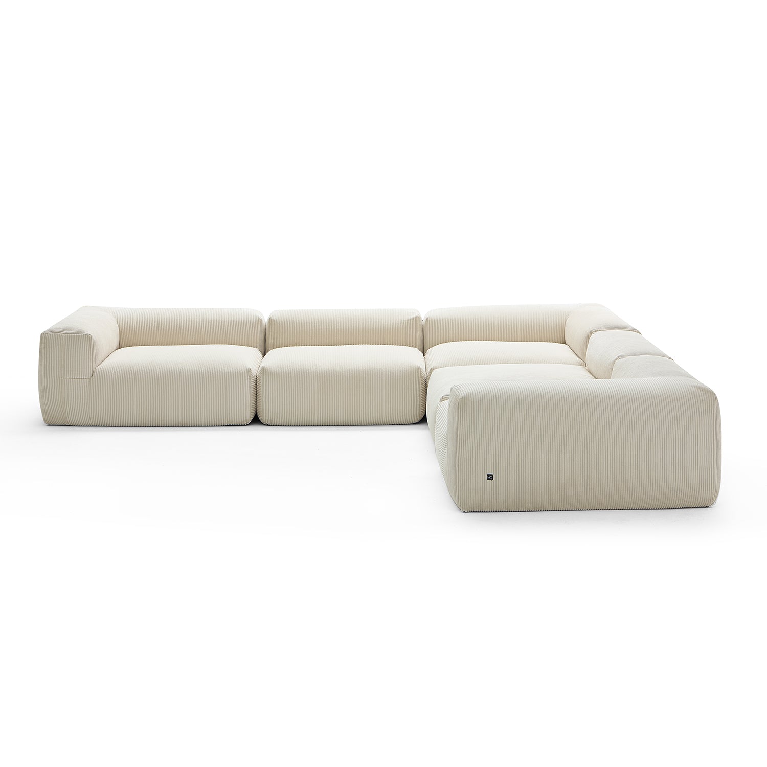 Mellow Closed L Sectional - Mario Capasa
