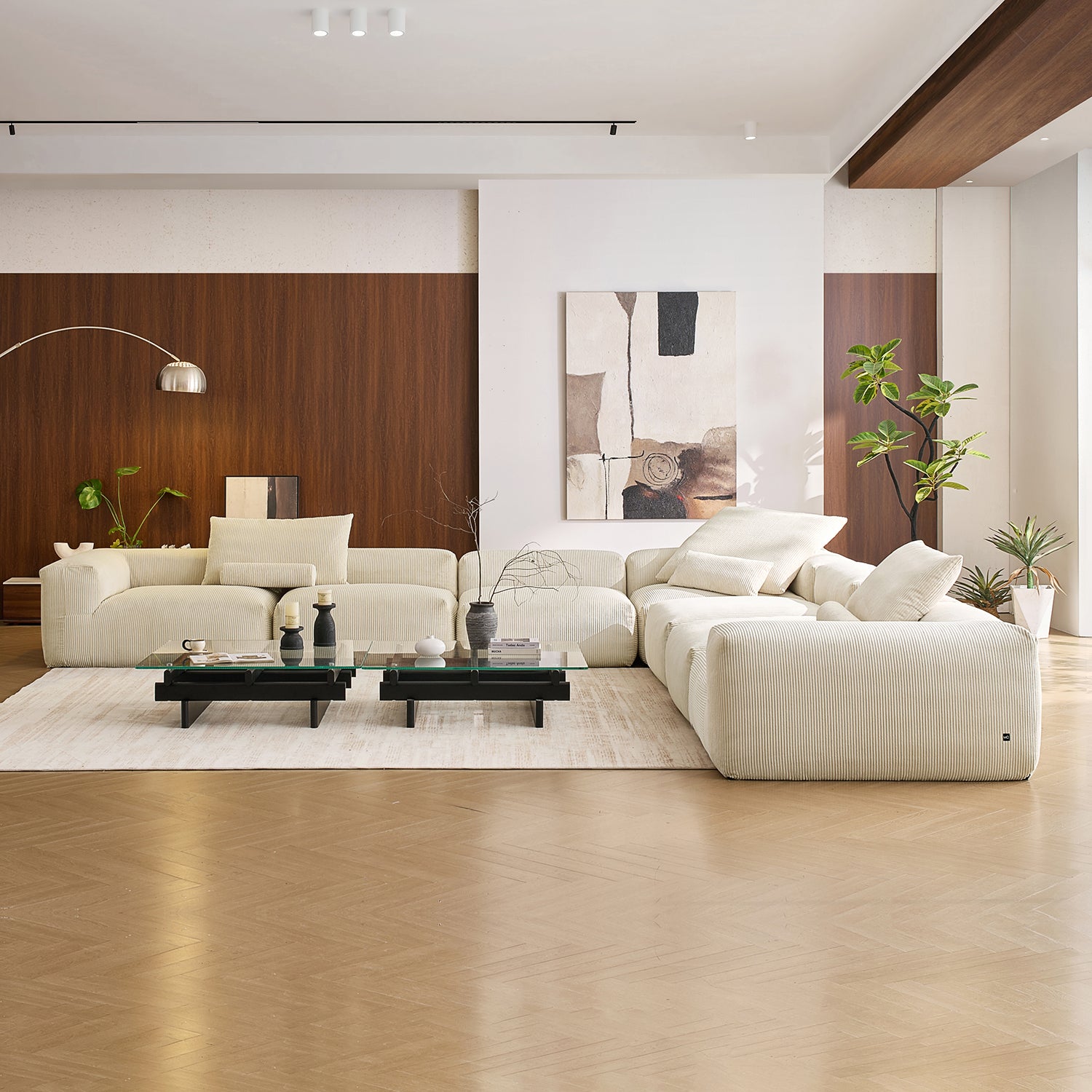 Mellow Closed L Sectional - Mario Capasa