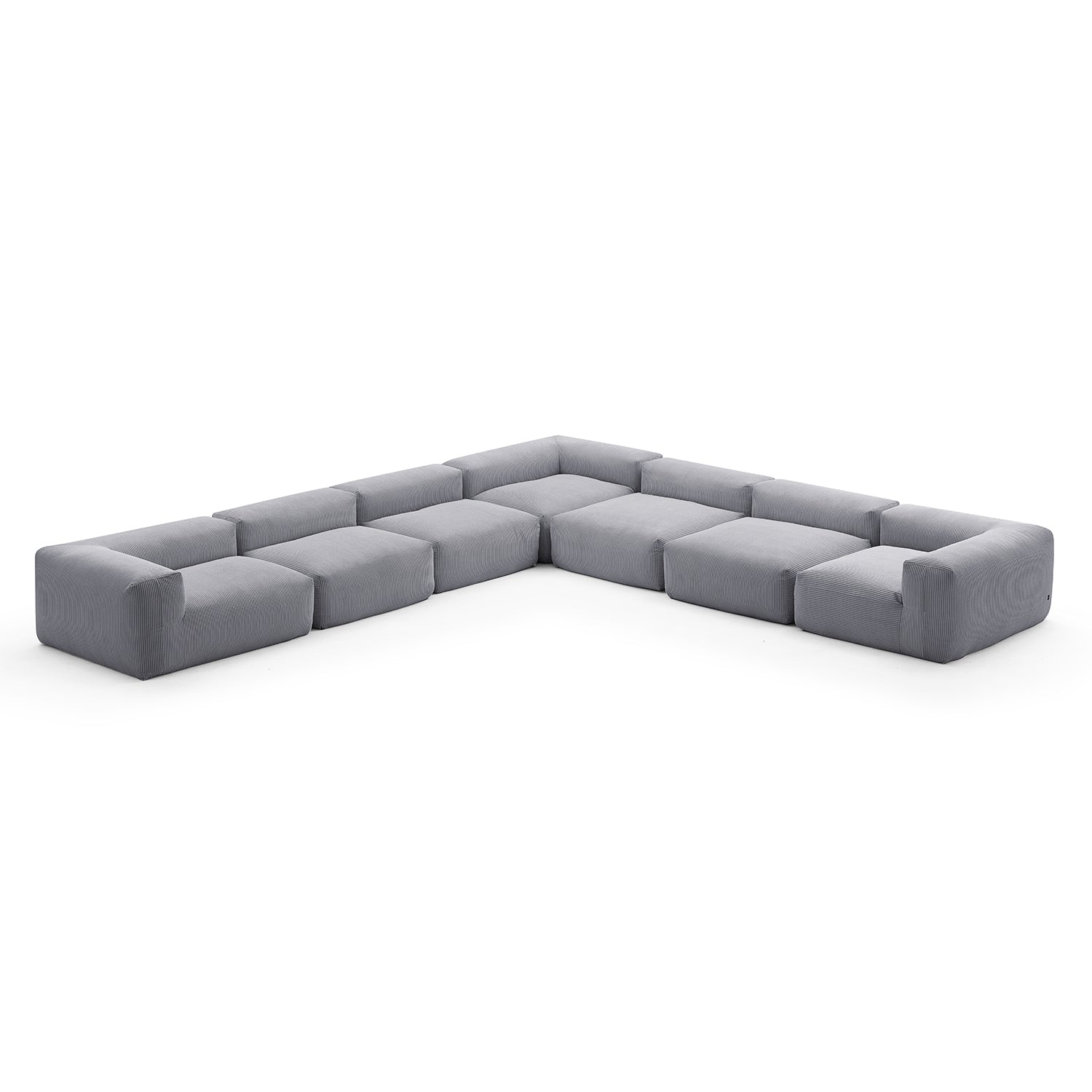 Mellow Closed L Sectional - Mario Capasa