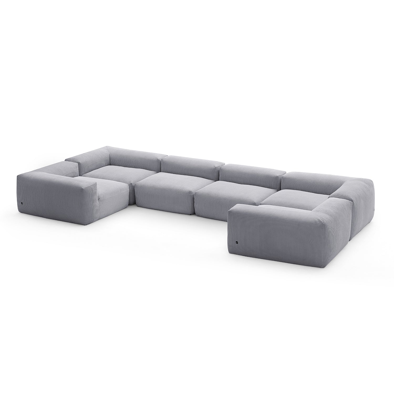 Mellow Closed U Sectional - Mario Capasa