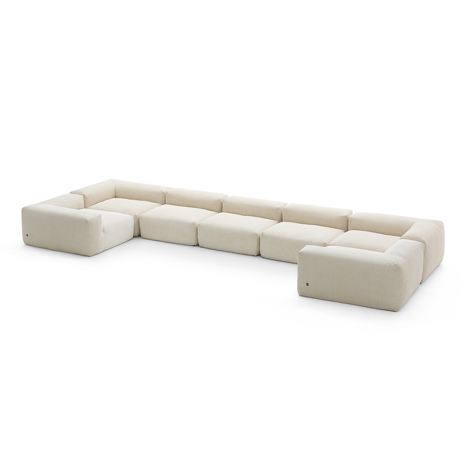 Mellow Closed U Sectional - Mario Capasa