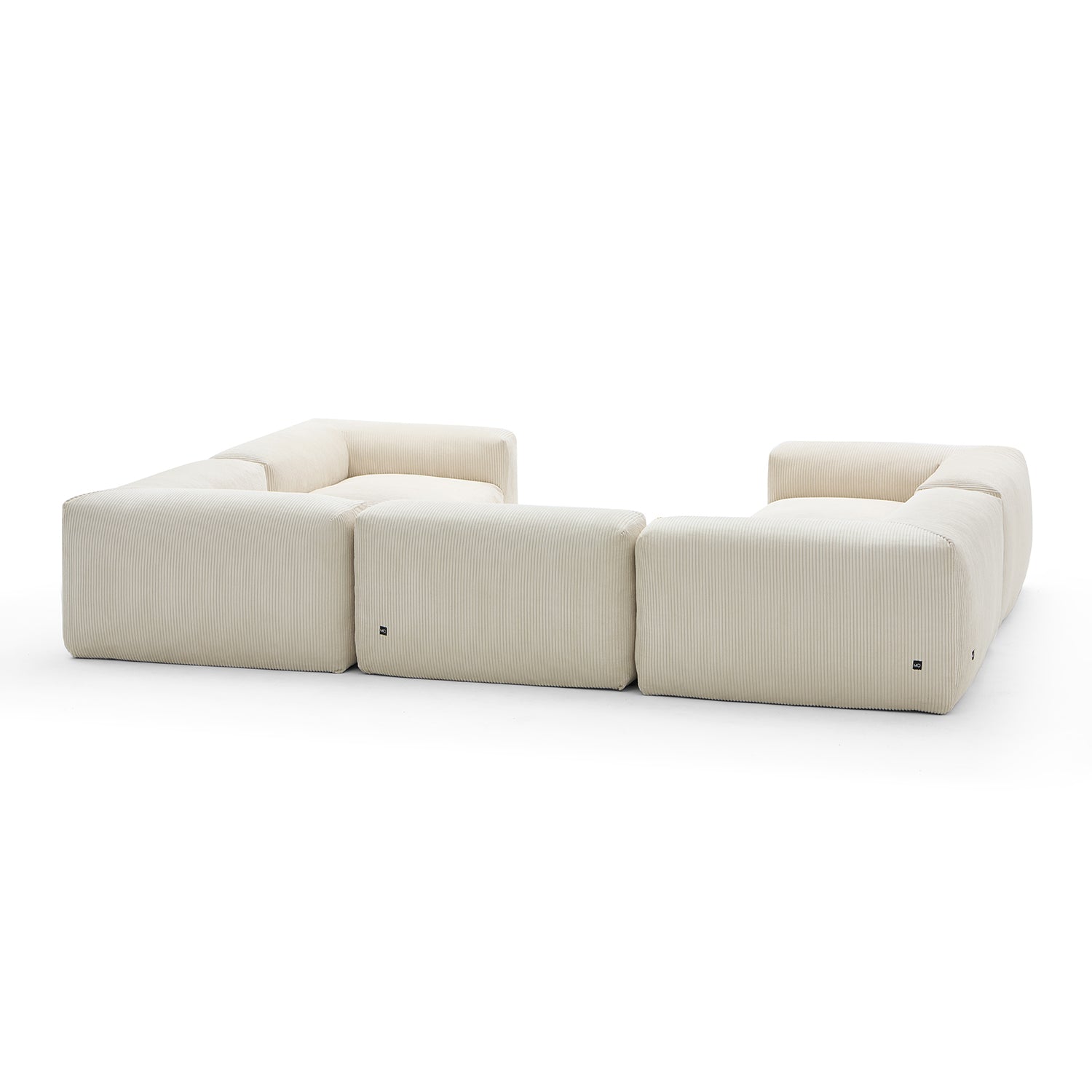 Mellow Extra Deep Closed U Sectional - Mario Capasa