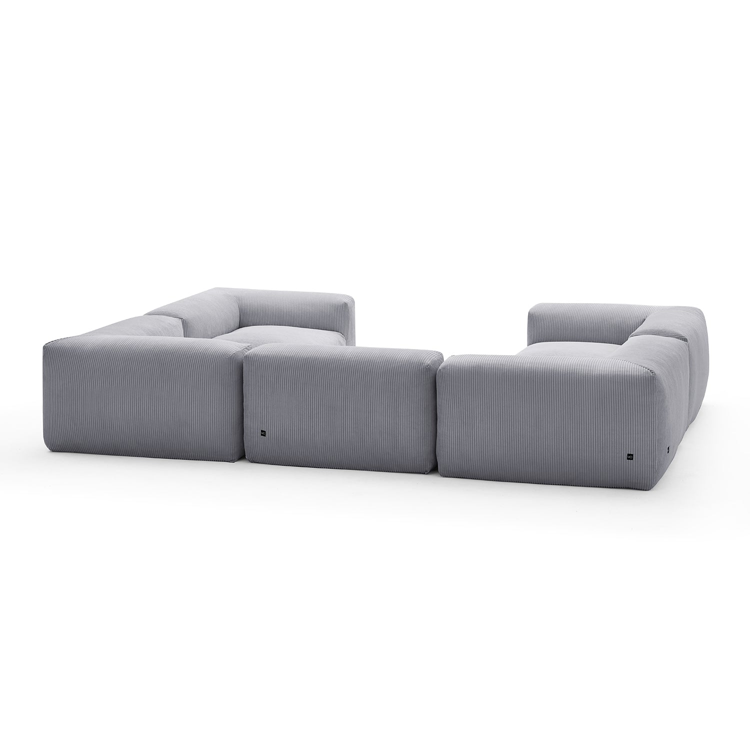 Mellow Extra Deep Closed U Sectional - Mario Capasa