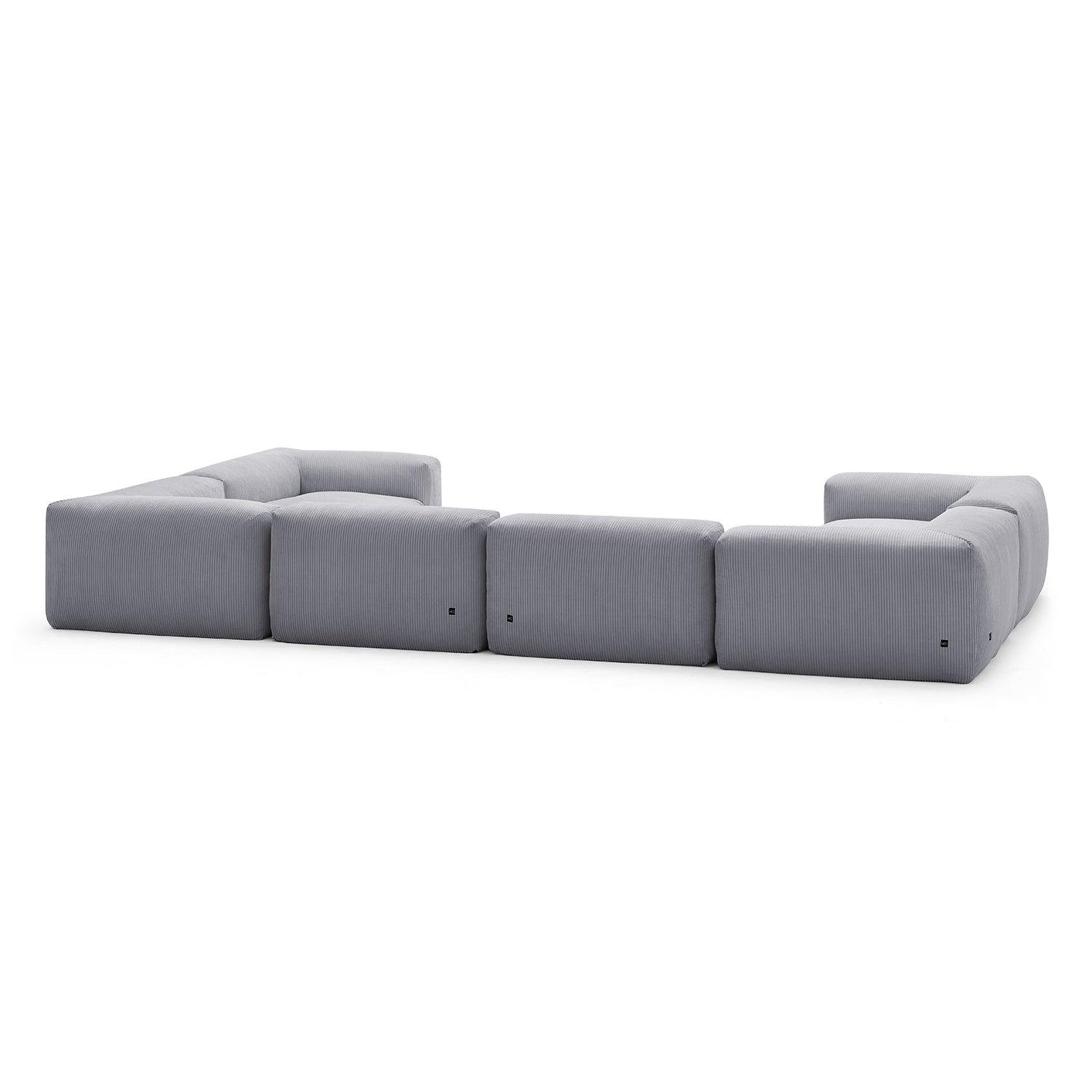Mellow Extra Deep Closed U Sectional - Mario Capasa