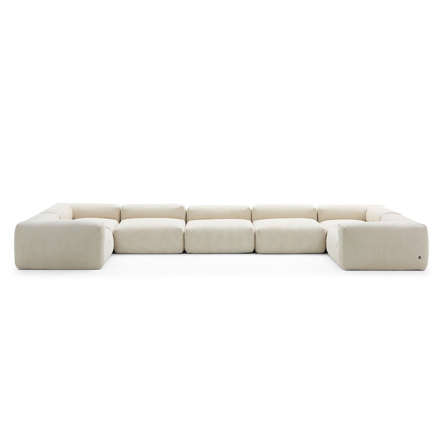 Mellow Extra Deep Closed U Sectional - Mario Capasa