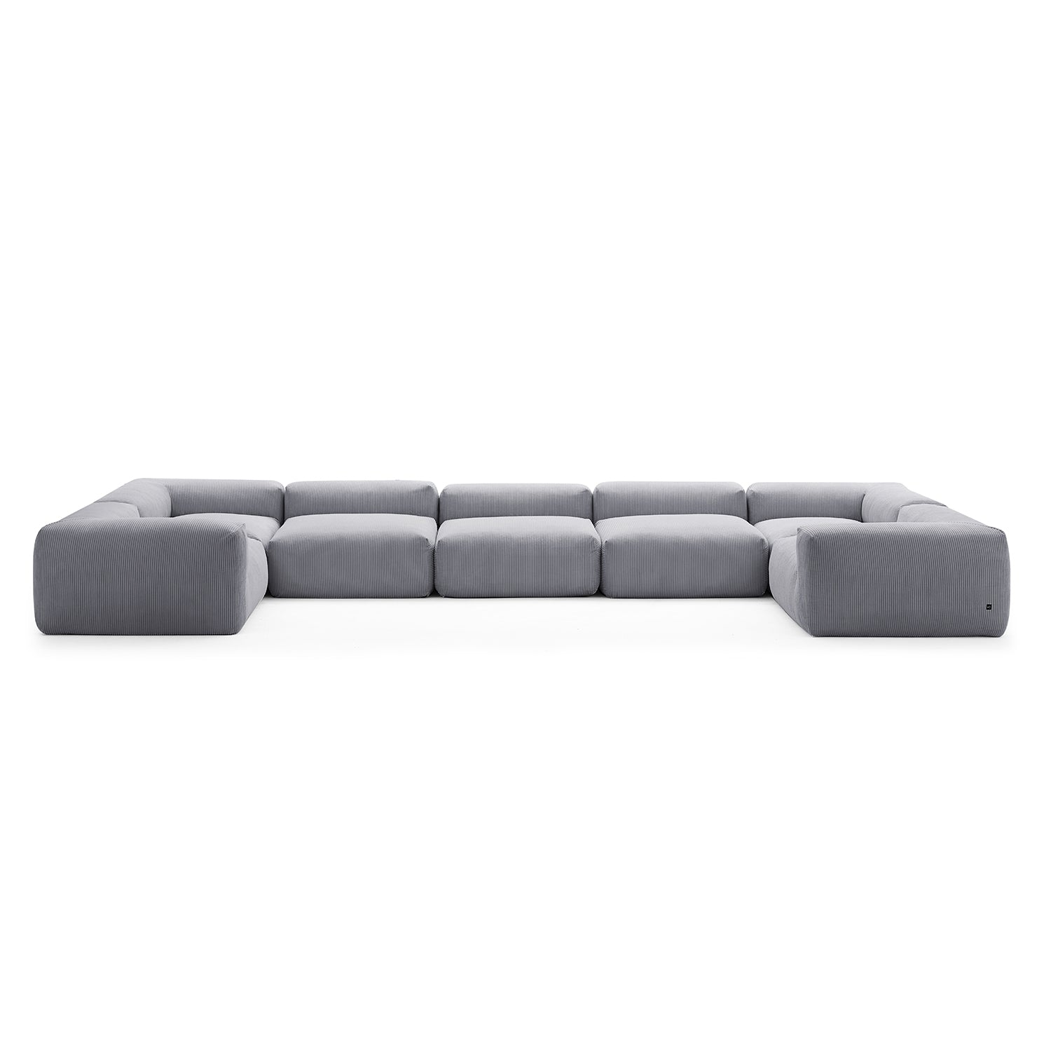 Mellow Extra Deep Closed U Sectional - Mario Capasa