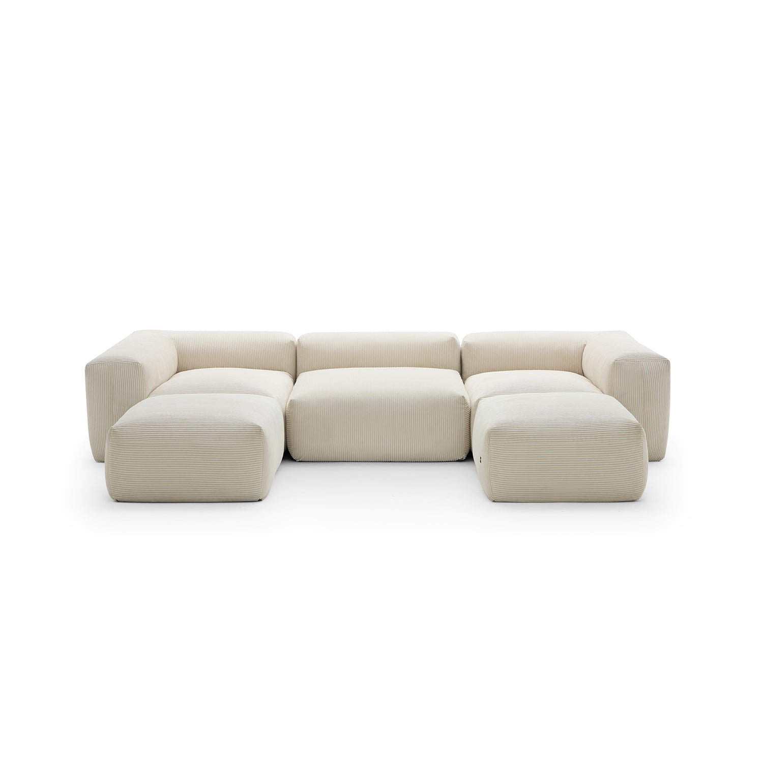 Mellow Extra Deep U Sectional with Ottoman - Mario Capasa