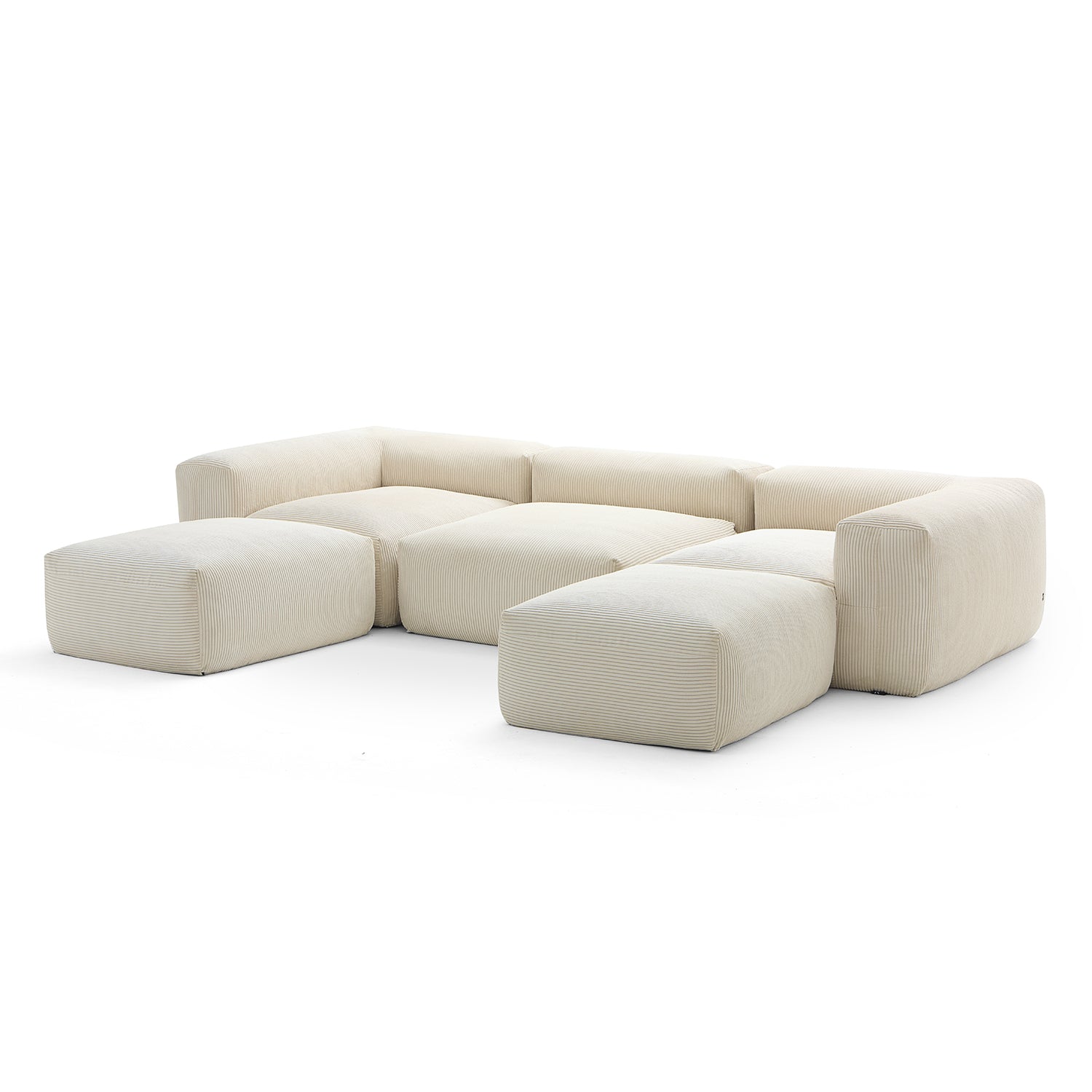 Mellow Extra Deep U Sectional with Ottoman - Mario Capasa