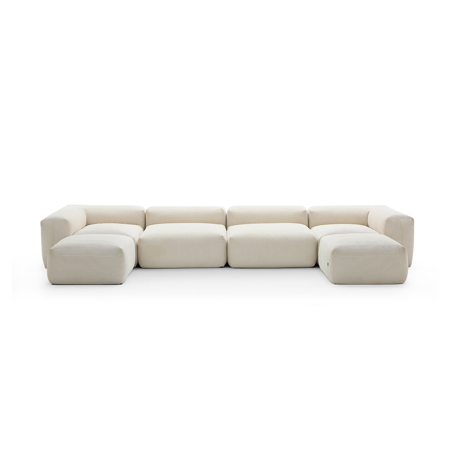 Mellow Extra Deep U Sectional with Ottoman - Mario Capasa