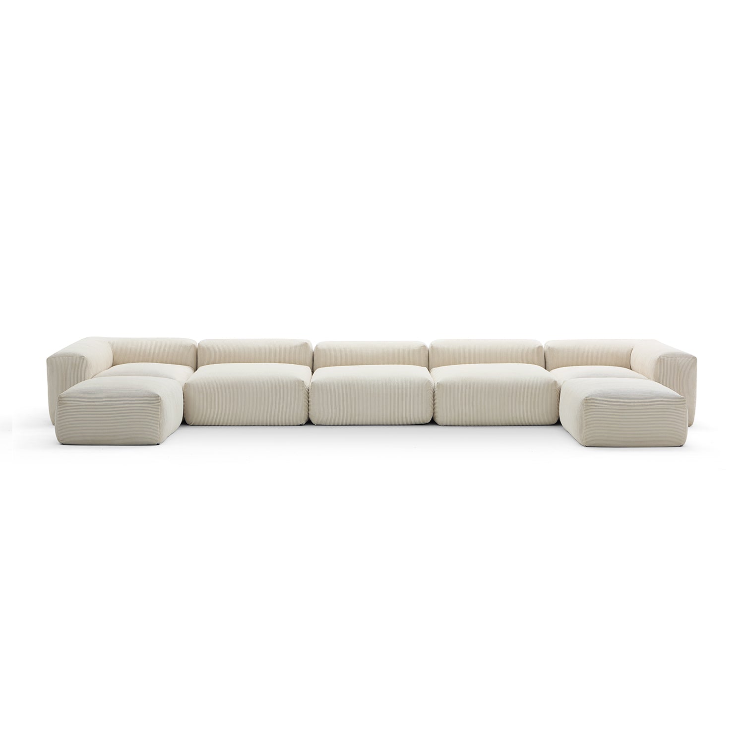 Mellow Extra Deep U Sectional with Ottoman - Mario Capasa