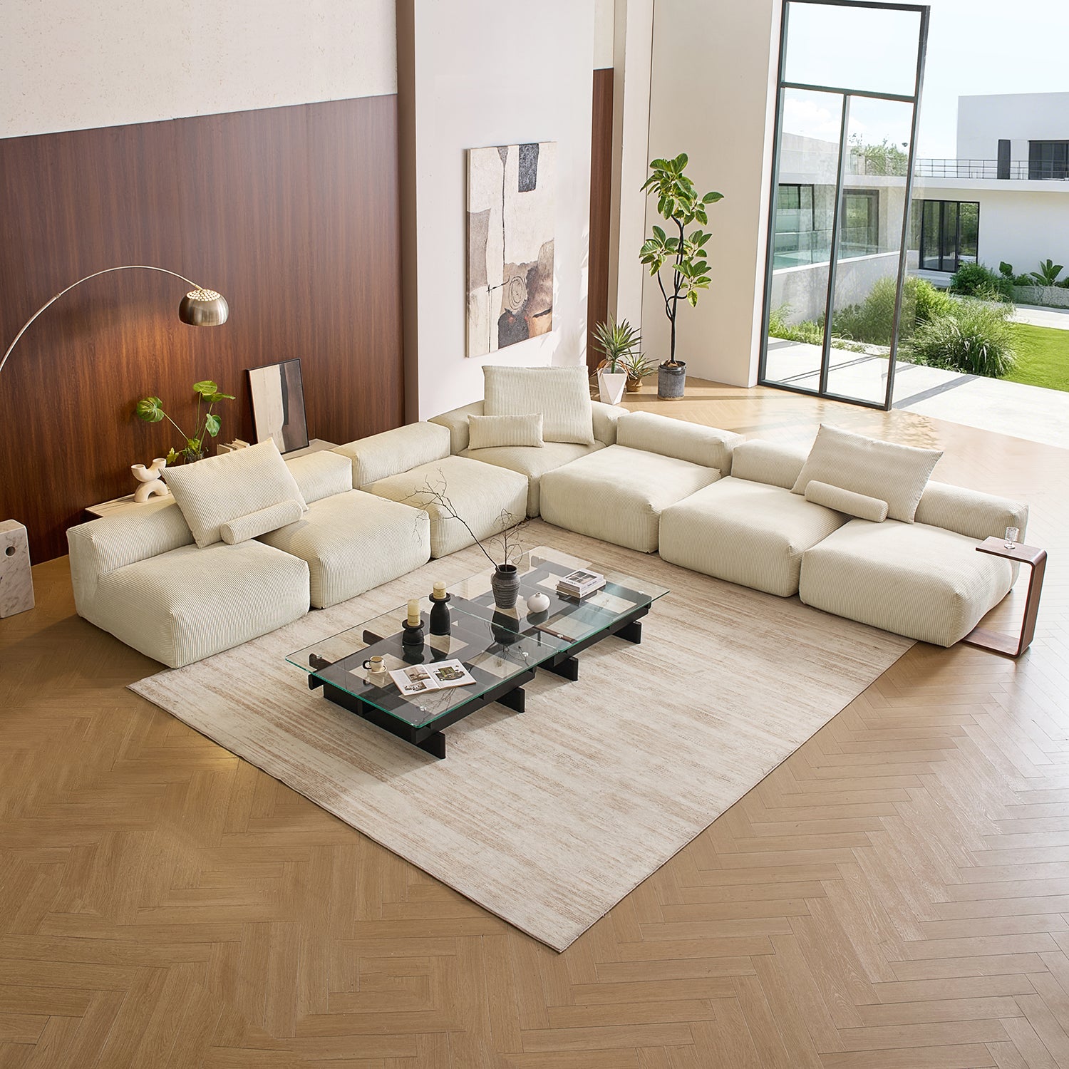 Mellow Open L Sectional - Mario Capasa