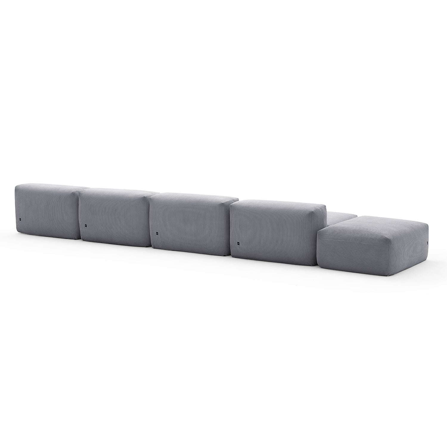 Mellow Open Sectional with Ottoman - Mario Capasa