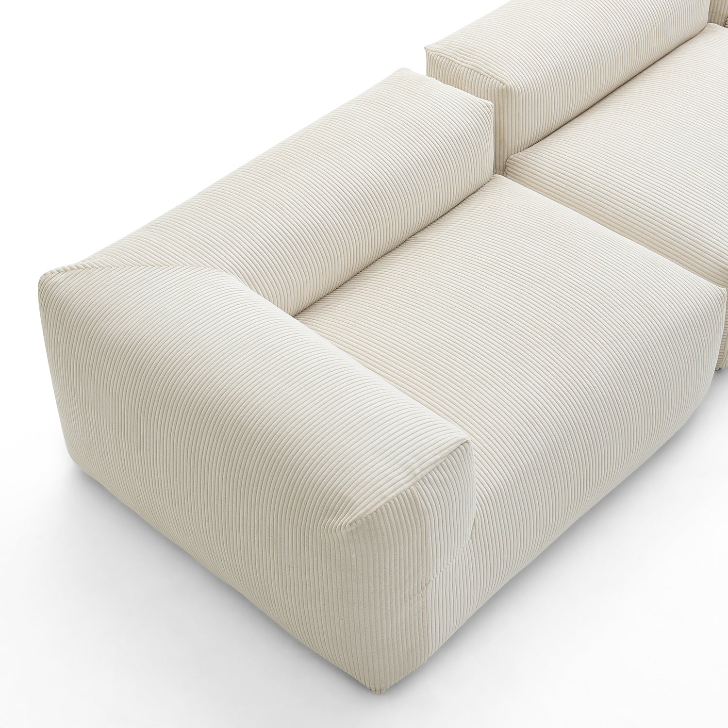 Mellow Closed U Sectional - Mario Capasa