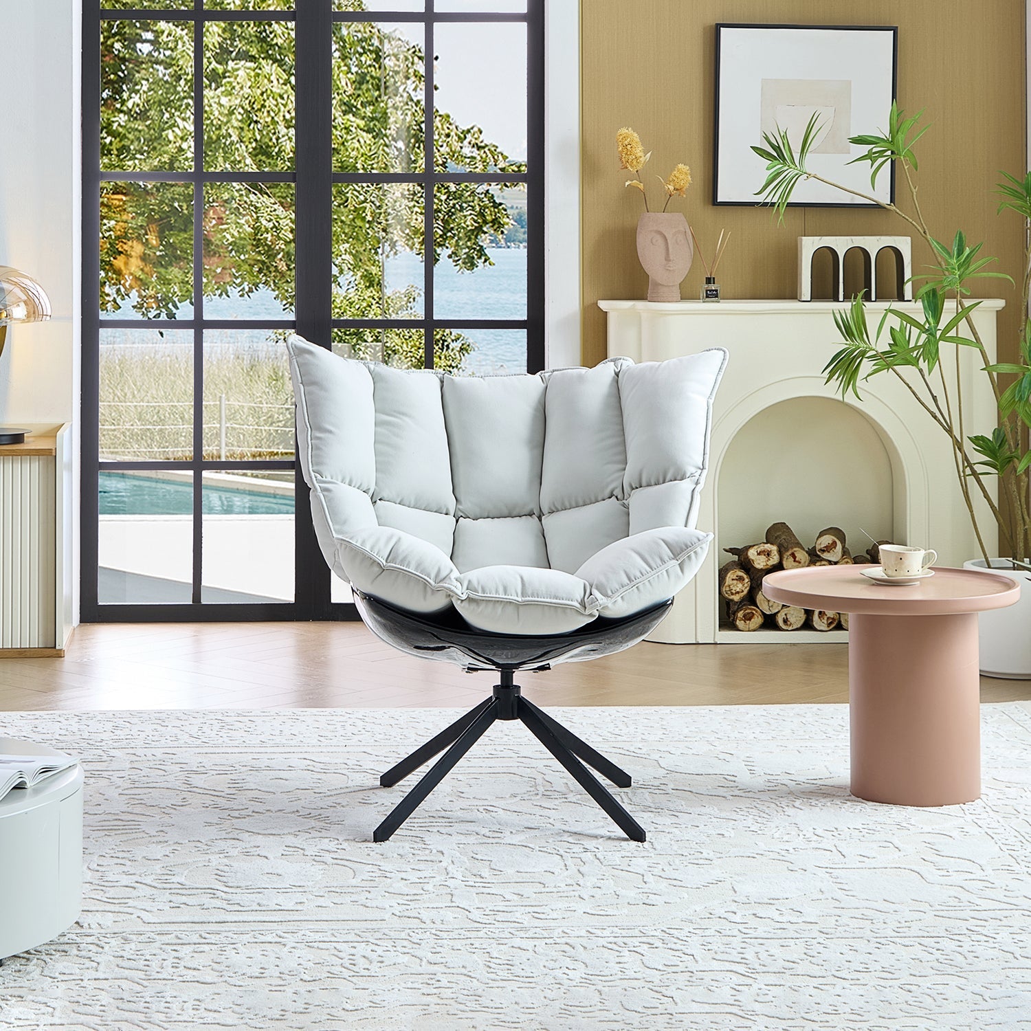 Giulio Swivel Chair - Mario Capasa