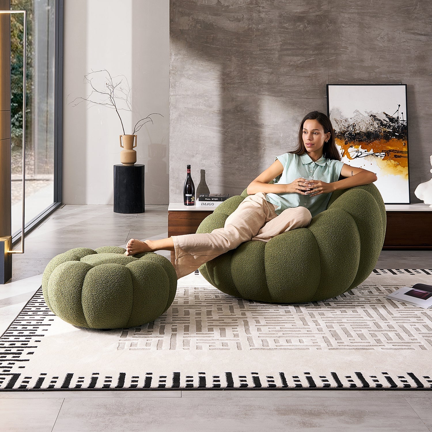 Pumpkin Accent Chair - Mario Capasa