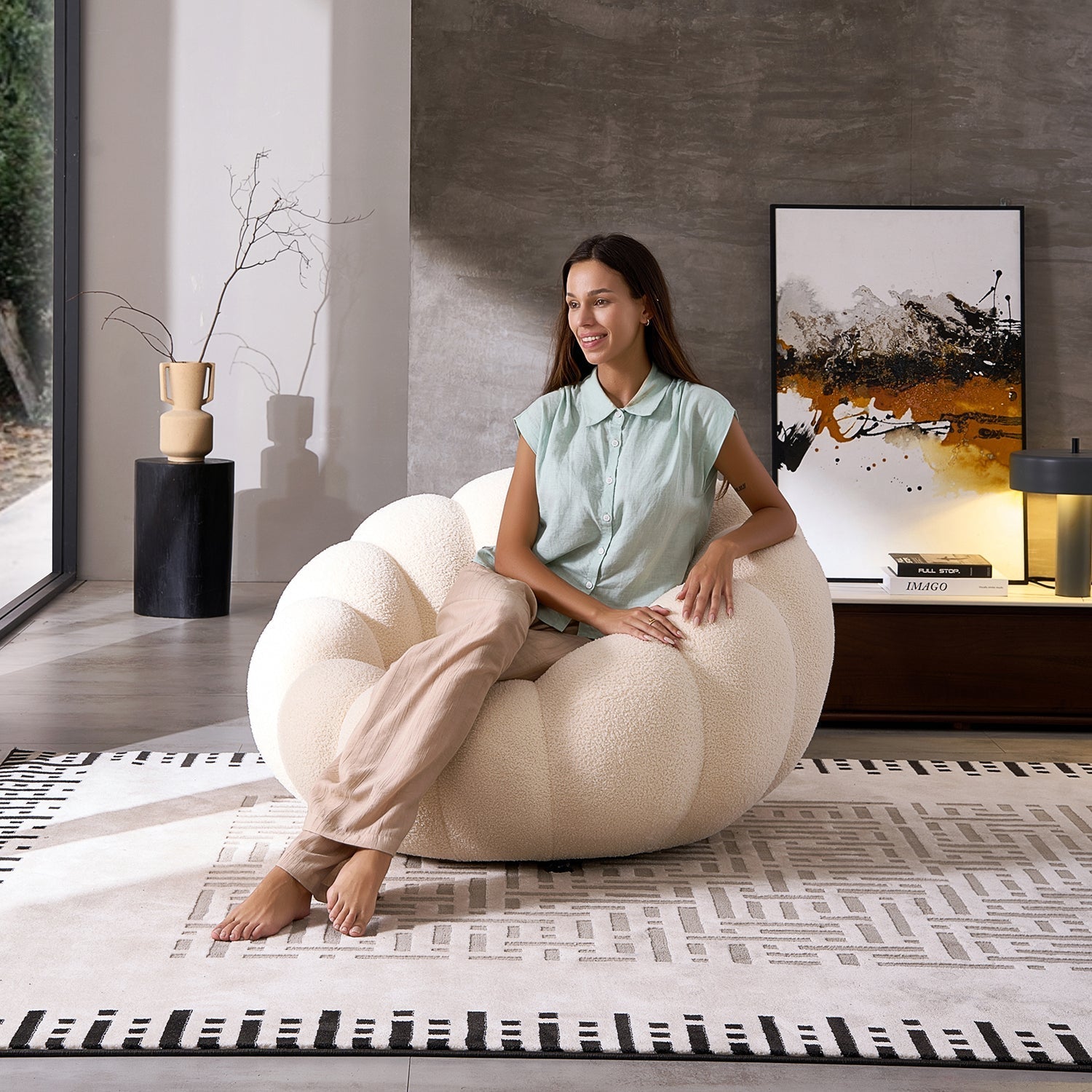 Pumpkin Accent Chair - Mario Capasa