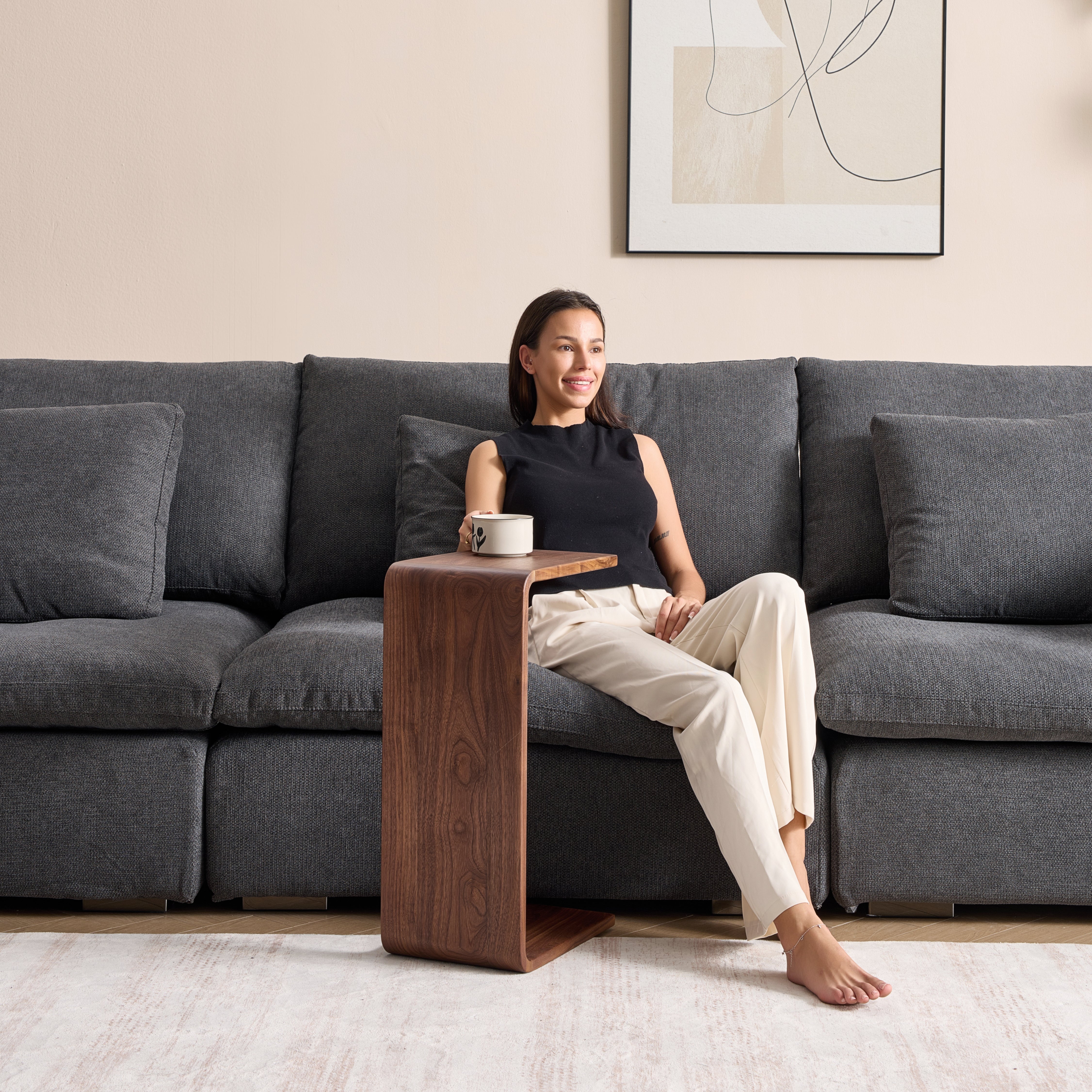 Enzo Slide Side Table - Mario Capasa